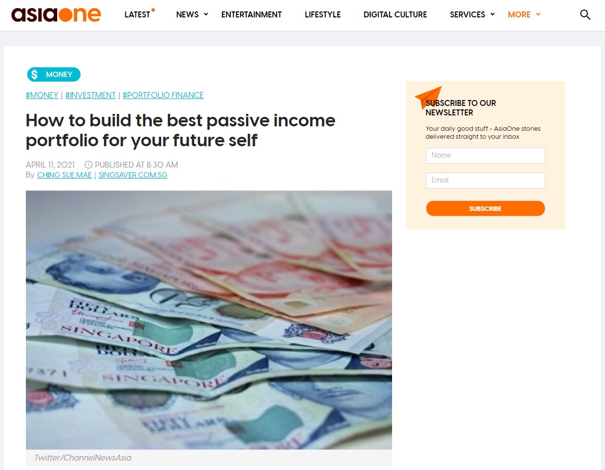 how to build the best passive income portfolio for your future self