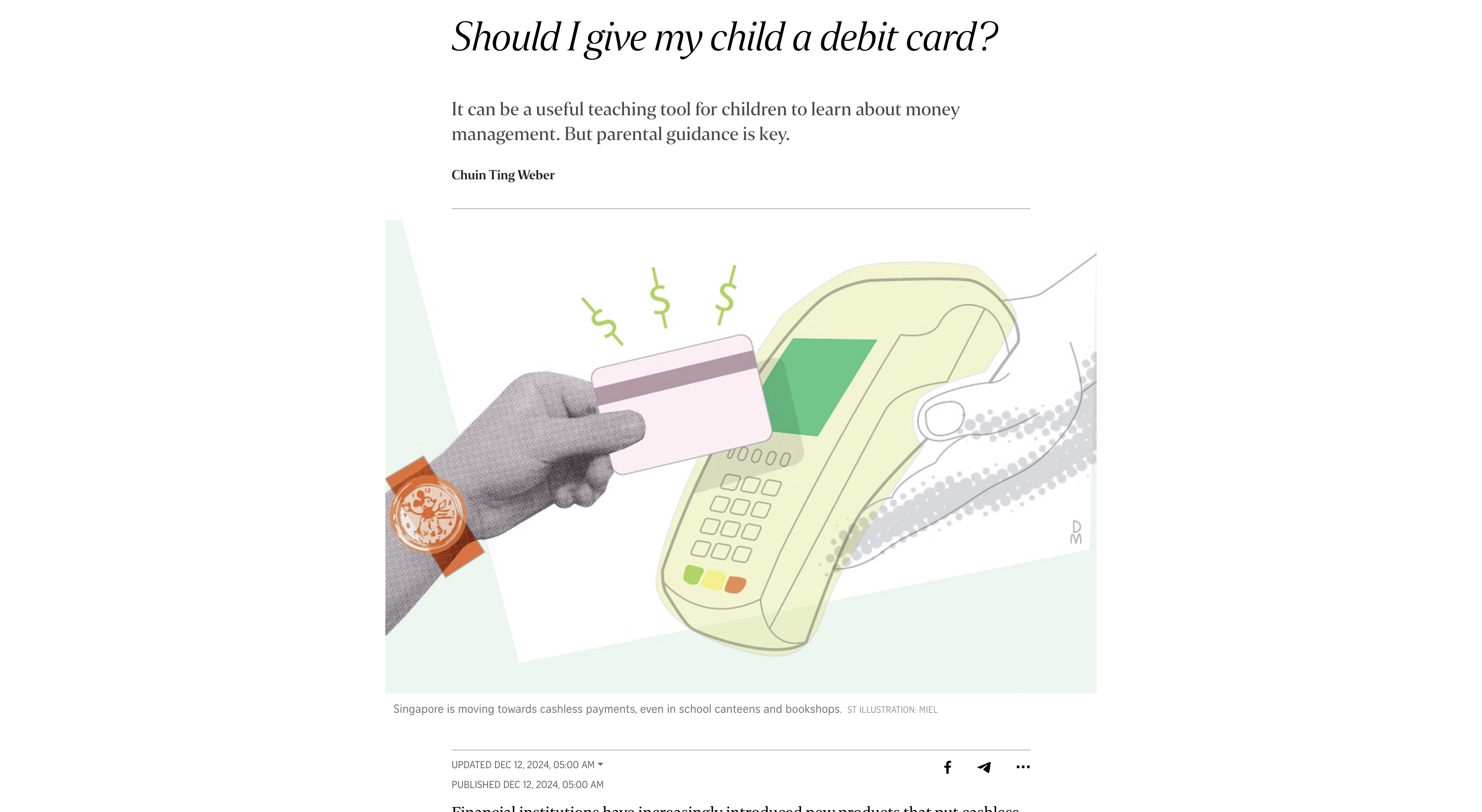 Should I give my child a debit card? | MoneyOwl